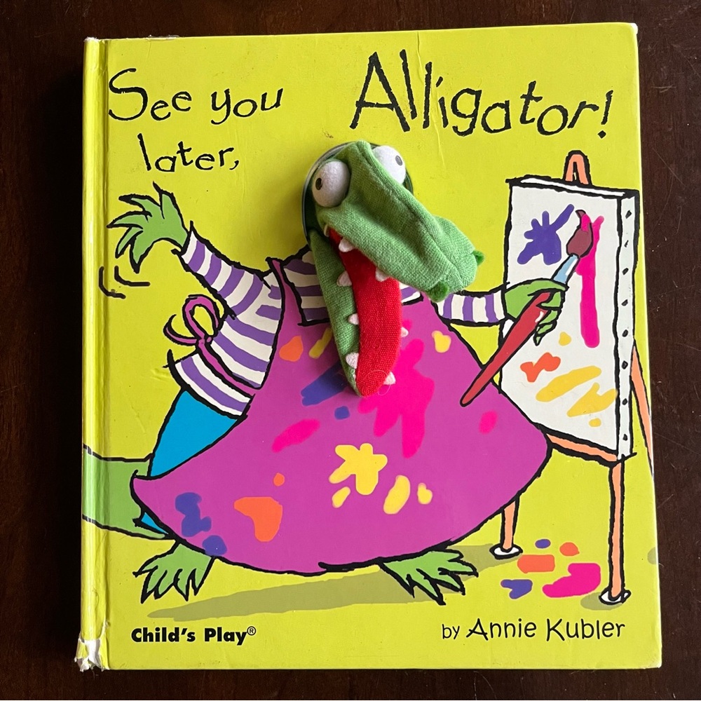 See You Later, Alligator! (Finger Puppet Books) by Kubler, Annie